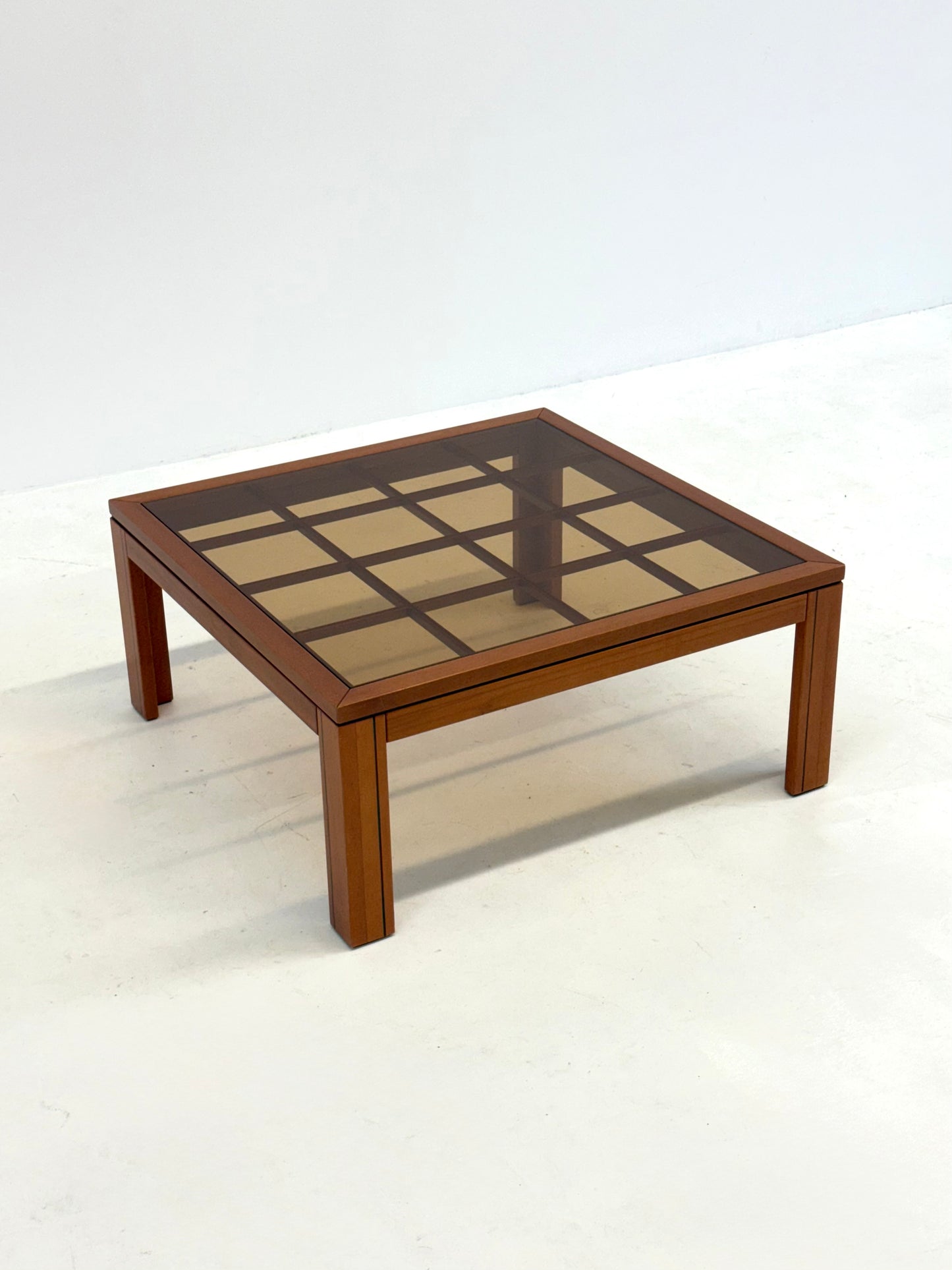 Brutalist Italiaanse salontafel van Caccia alla Volpe voor Linea Arredo