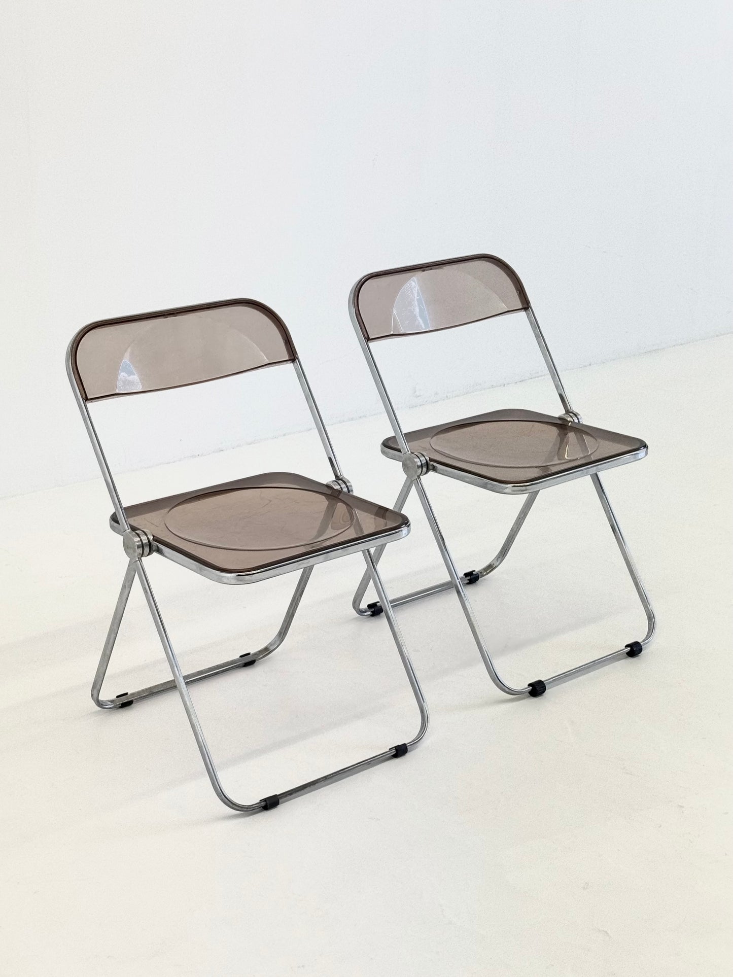 Set van 2 Plia klap stoelen voor Anonima Castelli van Giancarlo Piretti
