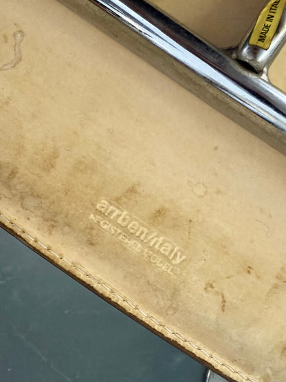 Set gele Marilyn Stiletto eetkamerstoelen Arrben Italy