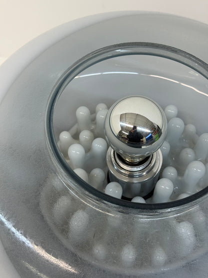 Italiaanse bolvormige space age Murano glazen lamp