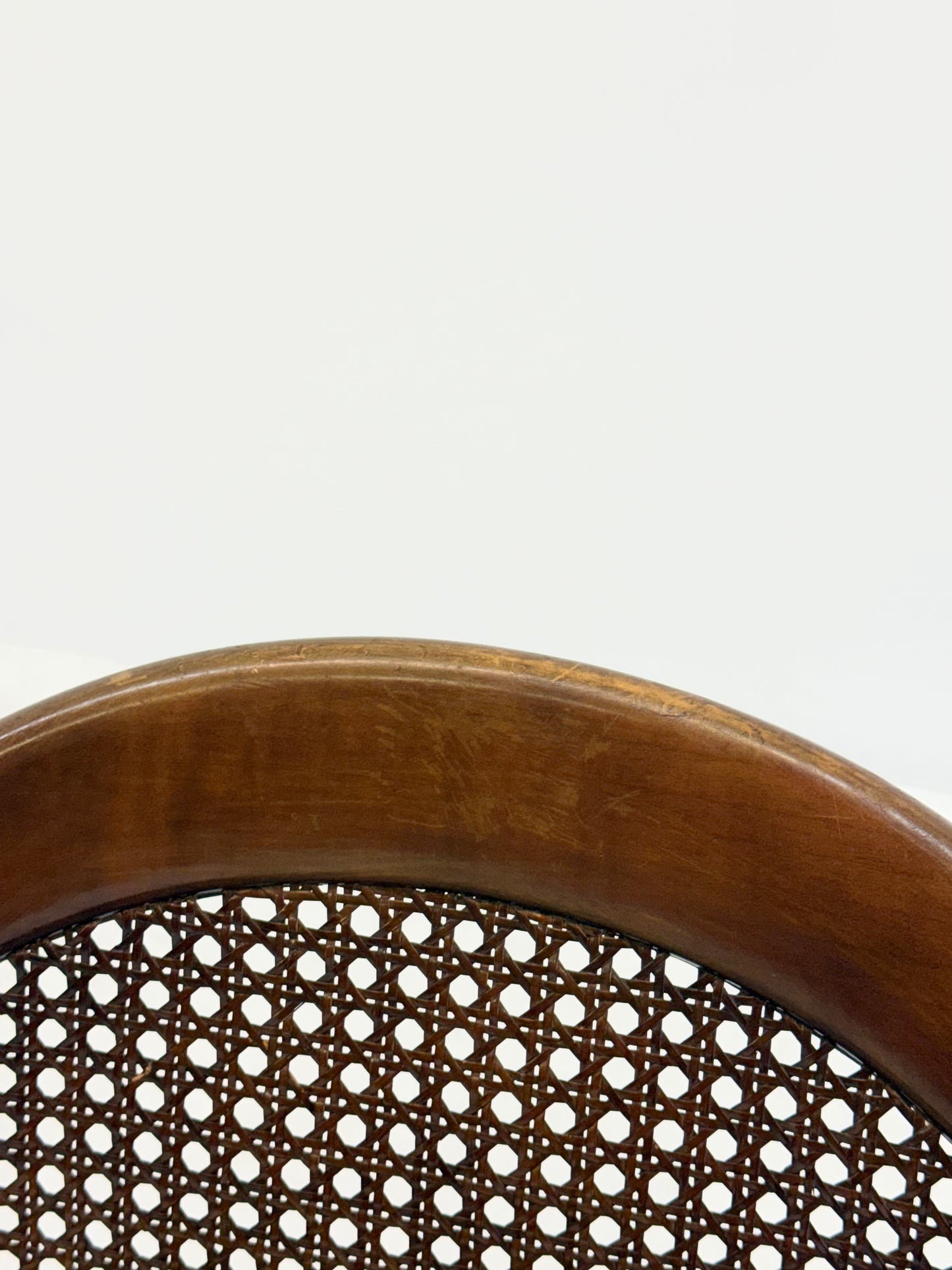 Set van vier Mid-Century eetkamerstoelen van Lübke