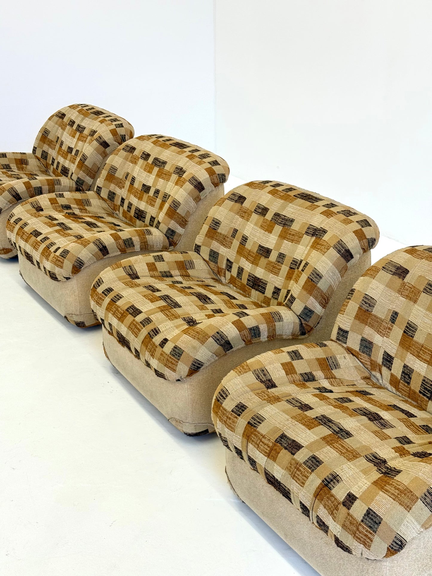 Vintage Caprice fauteuils van Henning Korch voor Swan