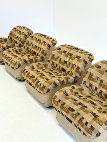 Vintage Caprice fauteuils van Henning Korch voor Swan