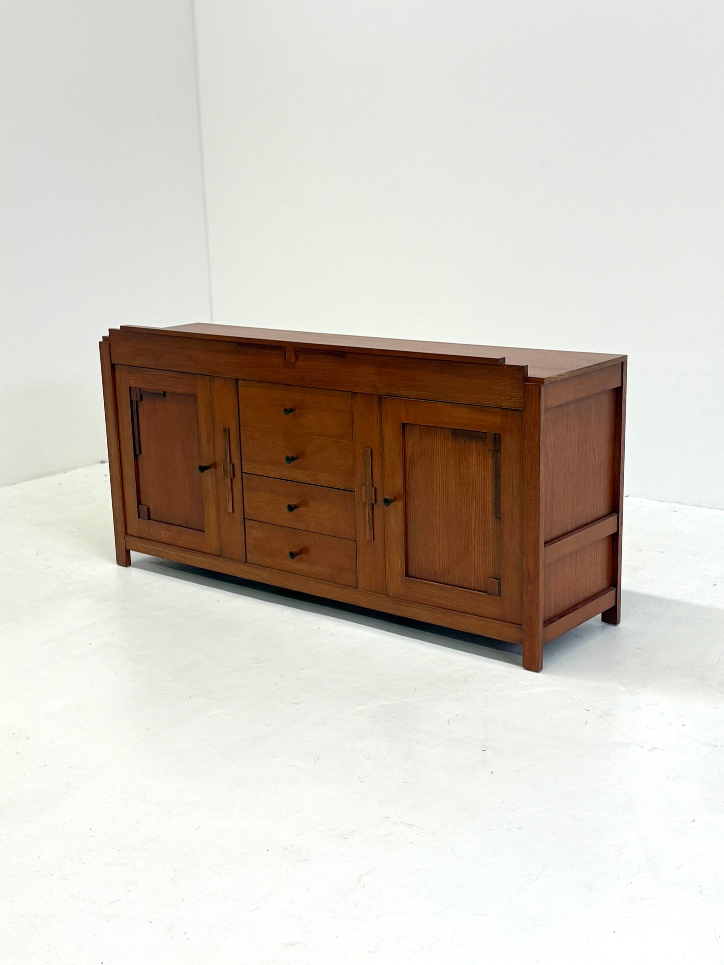 Kersenhouten Art Deco dressoir