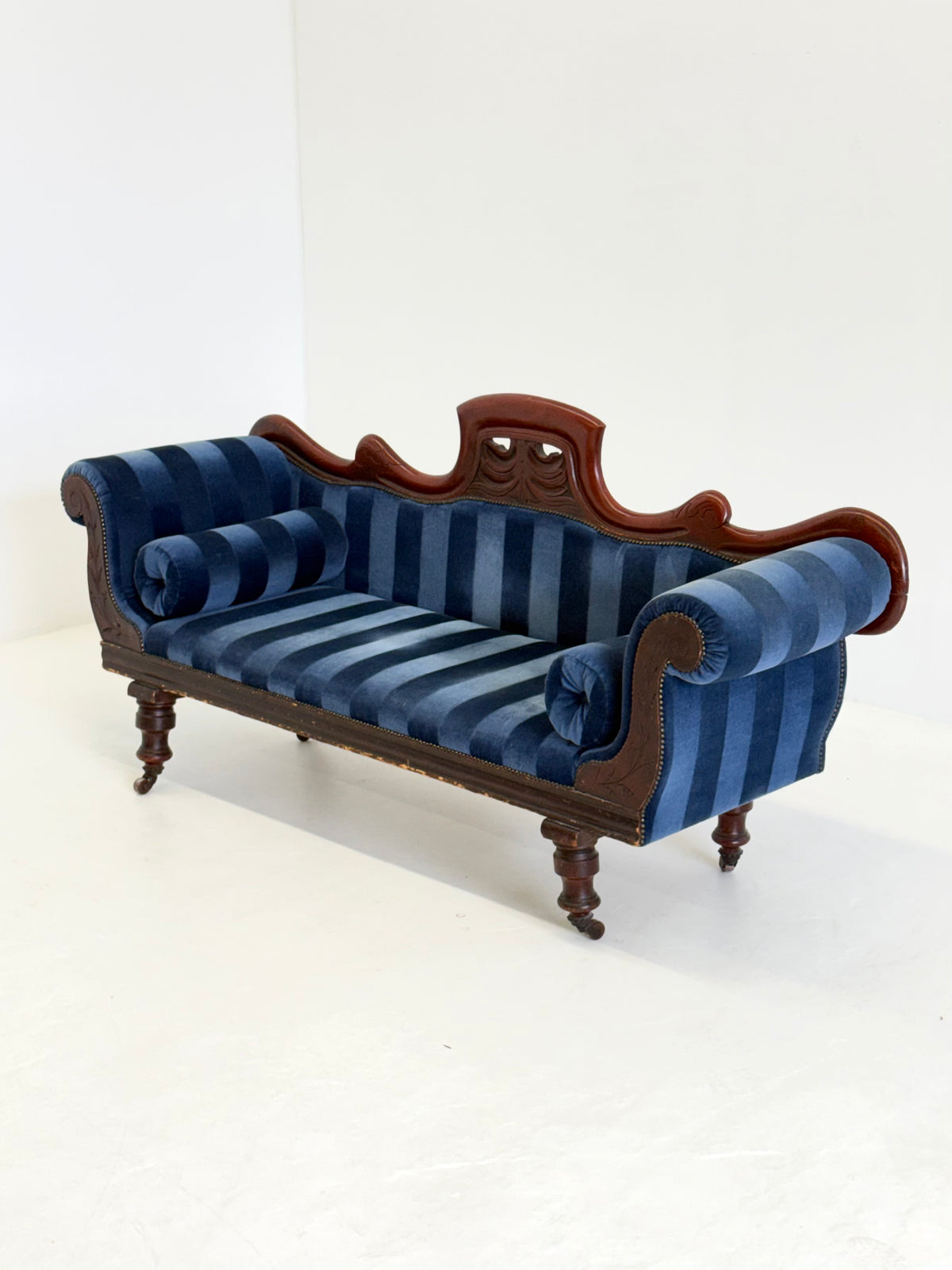 Antieke Victoriaanse Chaise Longue / Méridienne