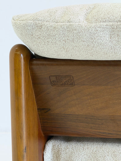 Sapporo Fauteuil van Mario Marenco voor Mobil Girgi in Crème