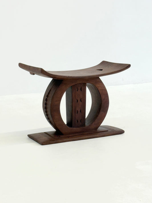 Ghanese Ahanti Afrikaans Houten Kruk