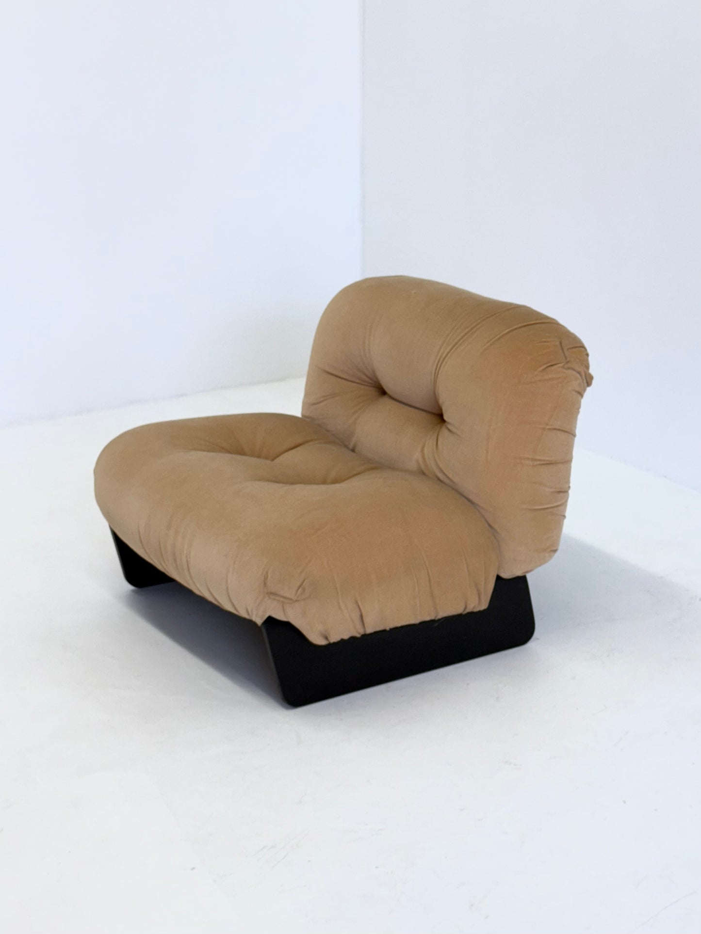 Vier modulaire fauteuils door Giuseppe Munari voor Poltrona Munari