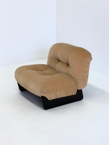 Vier modulaire fauteuils door Giuseppe Munari voor Poltrona Munari