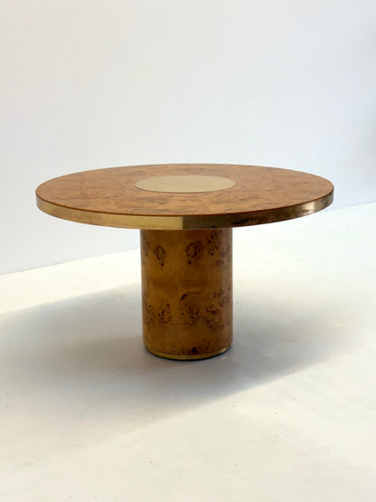 Ronde Eettafel Alveo door Willy Rizzo voor Mario Sabot