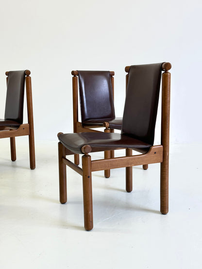 Set Tapiovaara eetkamerstoelen van La Permanente Cantù