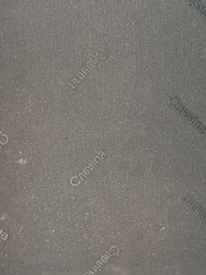 Blauw groen gestreepte Cassina Maralunga 2-zits bank door Vico Magistretti