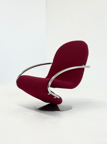 Verner Panton 123 fauteuil voor Fritz Hansen