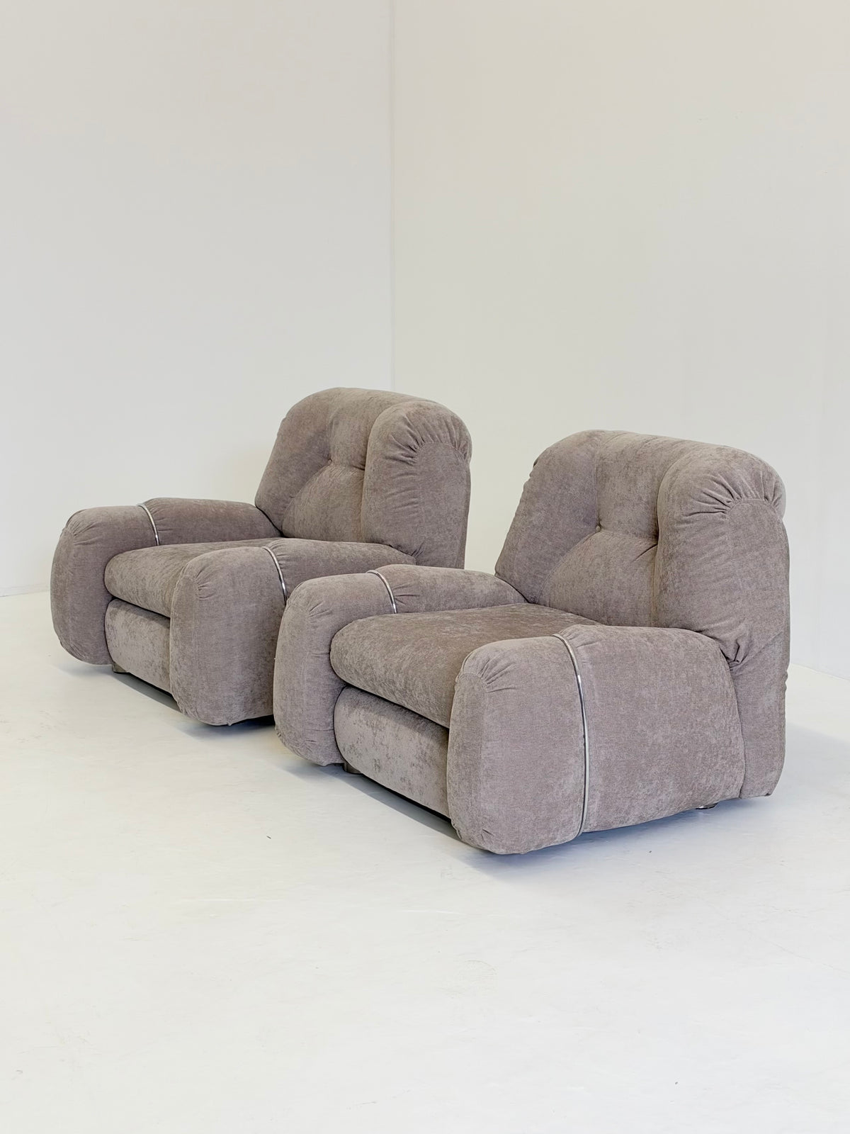 Agostino Lescai Tropicana Fauteuils voor Bedding Brevetti
