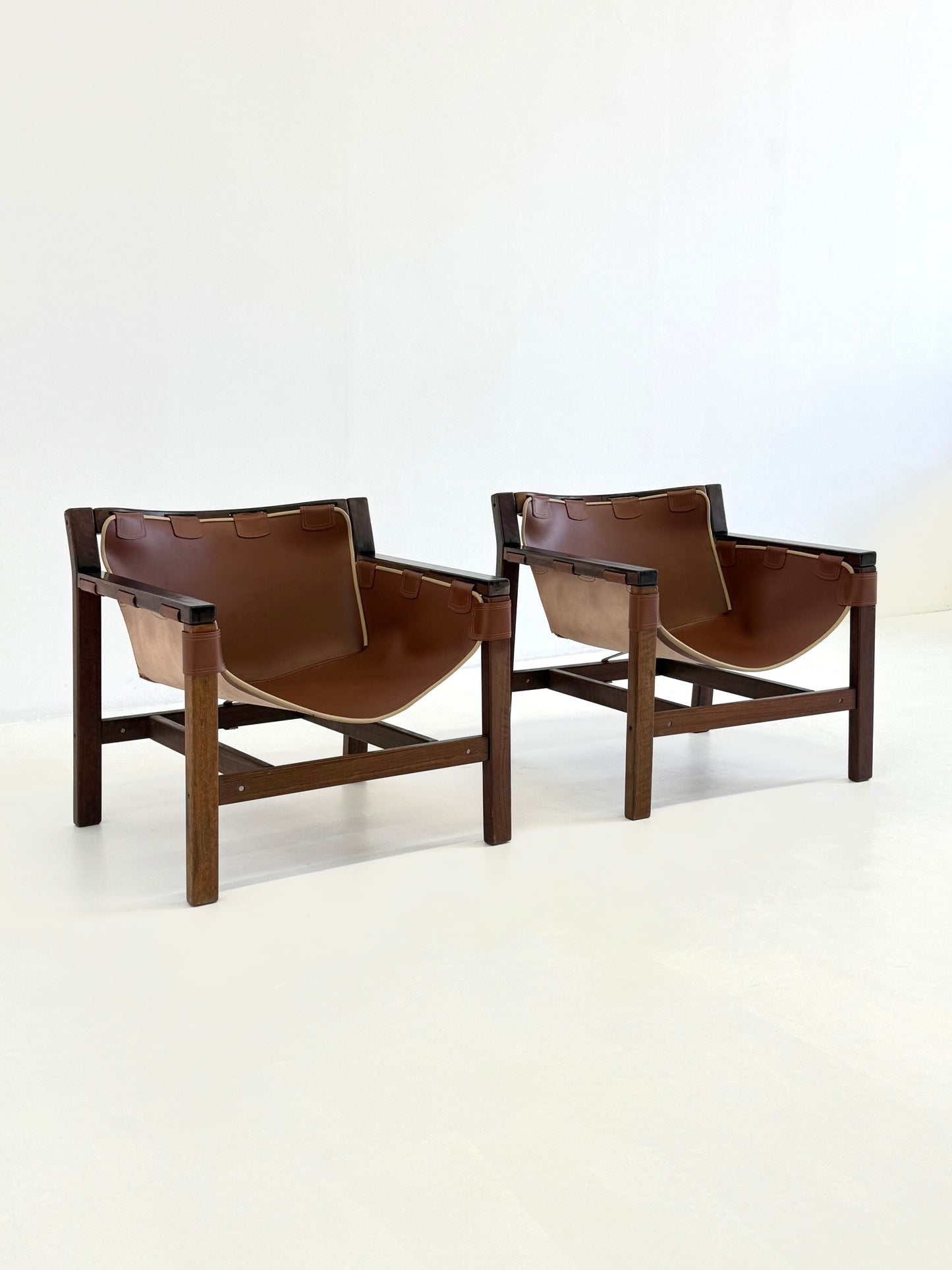 Safari Lounge Chairs van Carlo Hauner voor Forma