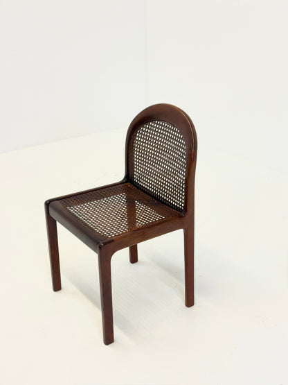 Set van vier Mid-Century eetkamerstoelen van Lübke