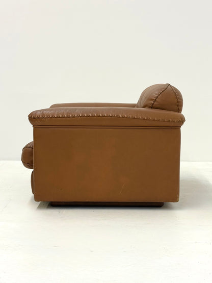 De Sede DS-101 camel bruin vintage fauteuils