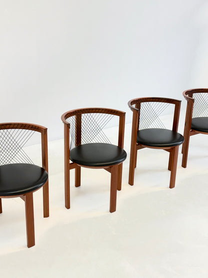 Set Tranekær String stoelen door Niels Jørgen Haugesen