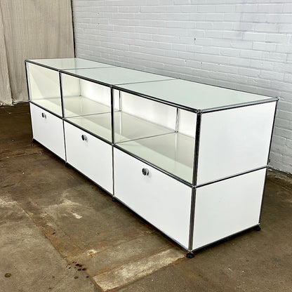 USM Haller klep dressoir / sideboard wit