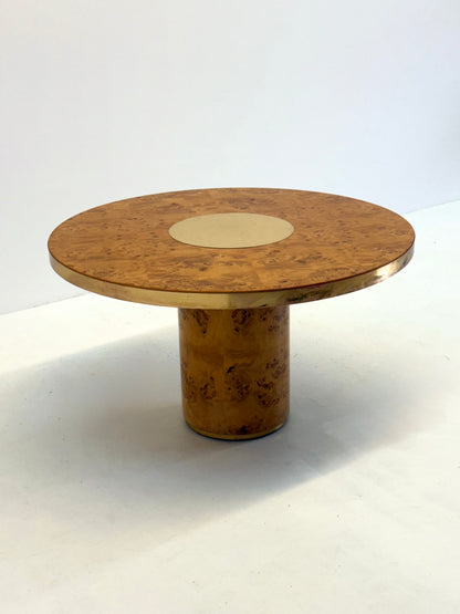 Ronde Eettafel Alveo door Willy Rizzo voor Mario Sabot