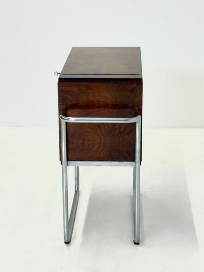 Italiaanse walnoot bar kast van Cova Milano