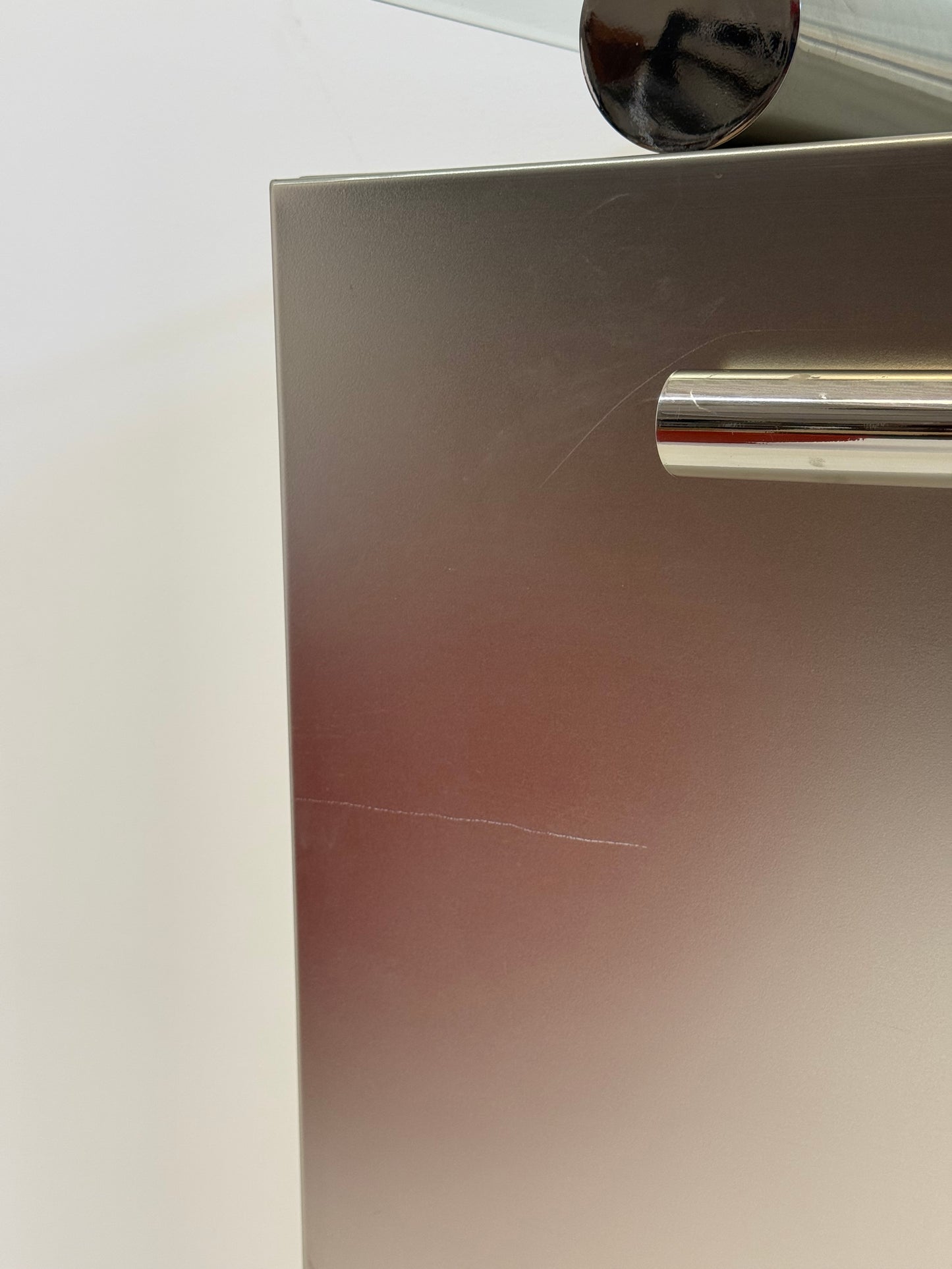 Postmoderne aluminium bar kast van Belgochrom