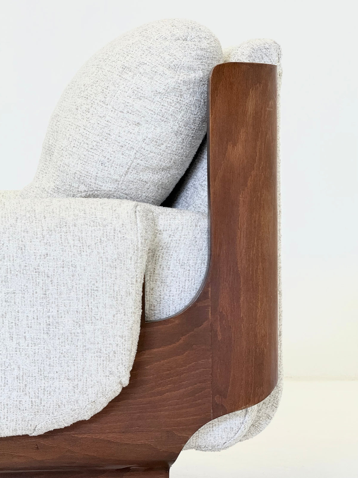 Italiaanse brutalistische - mid century fauteuil