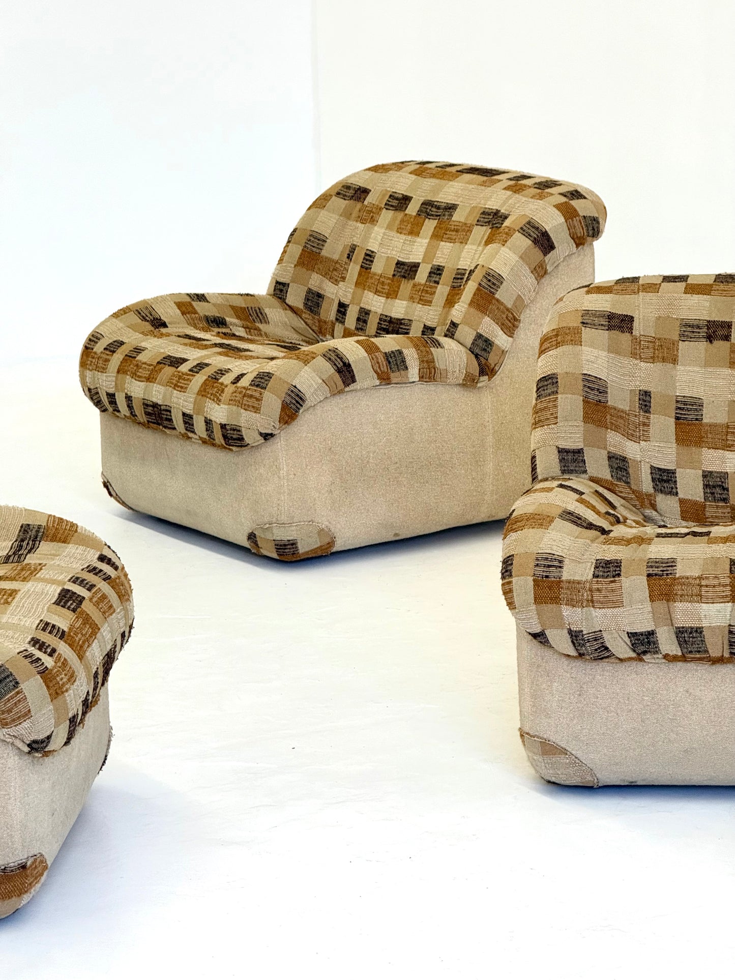 Vintage Caprice fauteuils van Henning Korch voor Swan
