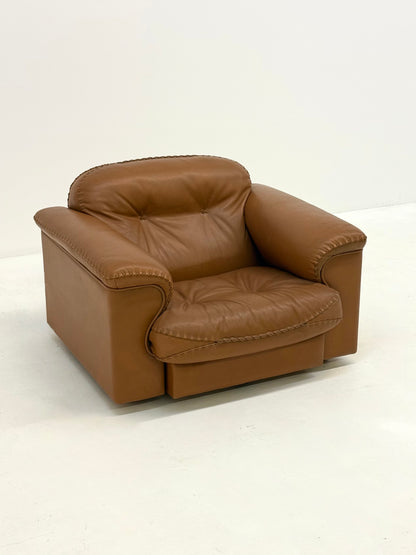De Sede DS-101 camel bruin vintage fauteuils