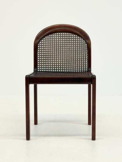 Set van vier Mid-Century eetkamerstoelen van Lübke