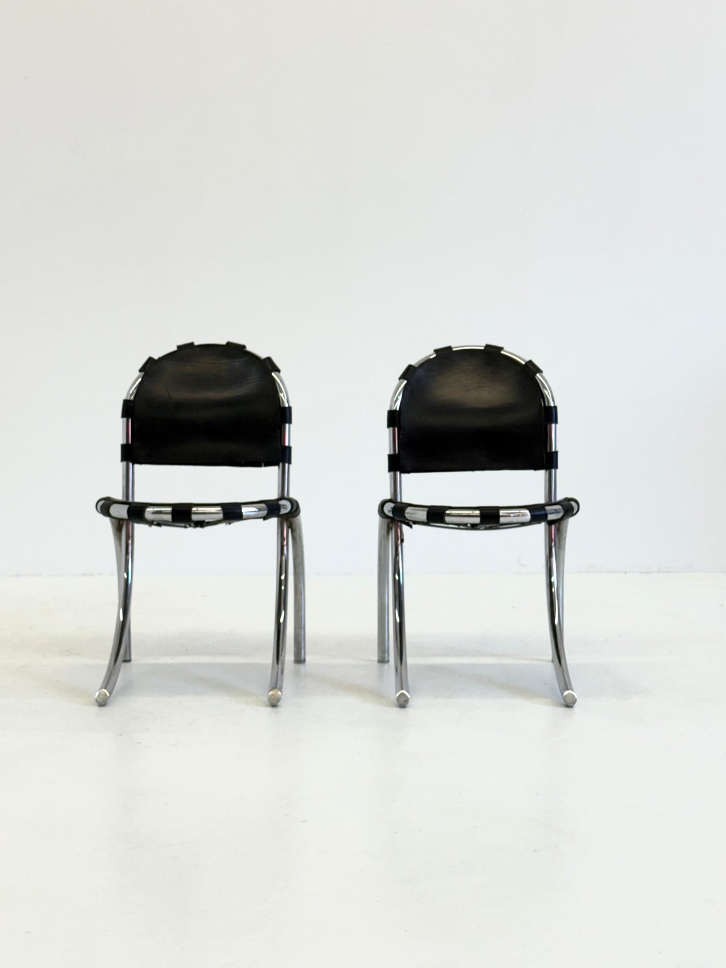 Set van 2 Medusa eetkamerstoelen van Studio Tetrarch voor Alberto Bazzani