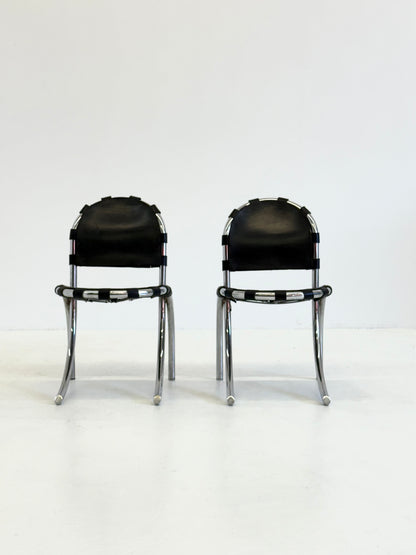 Set van 2 Medusa eetkamerstoelen van Studio Tetrarch voor Alberto Bazzani