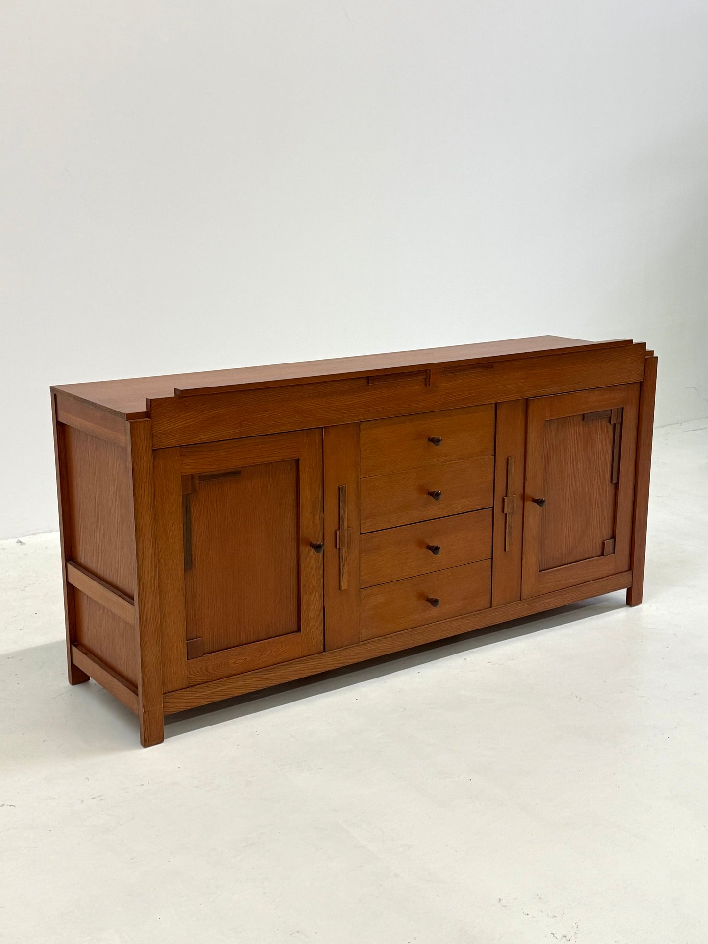 Kersenhouten Art Deco dressoir