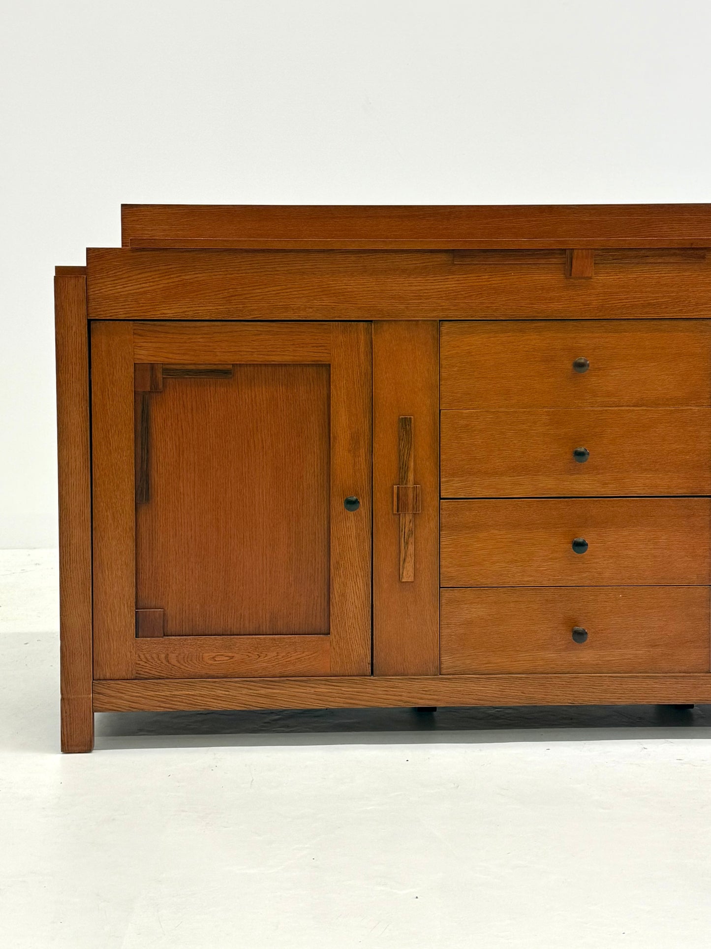 Kersenhouten Art Deco dressoir