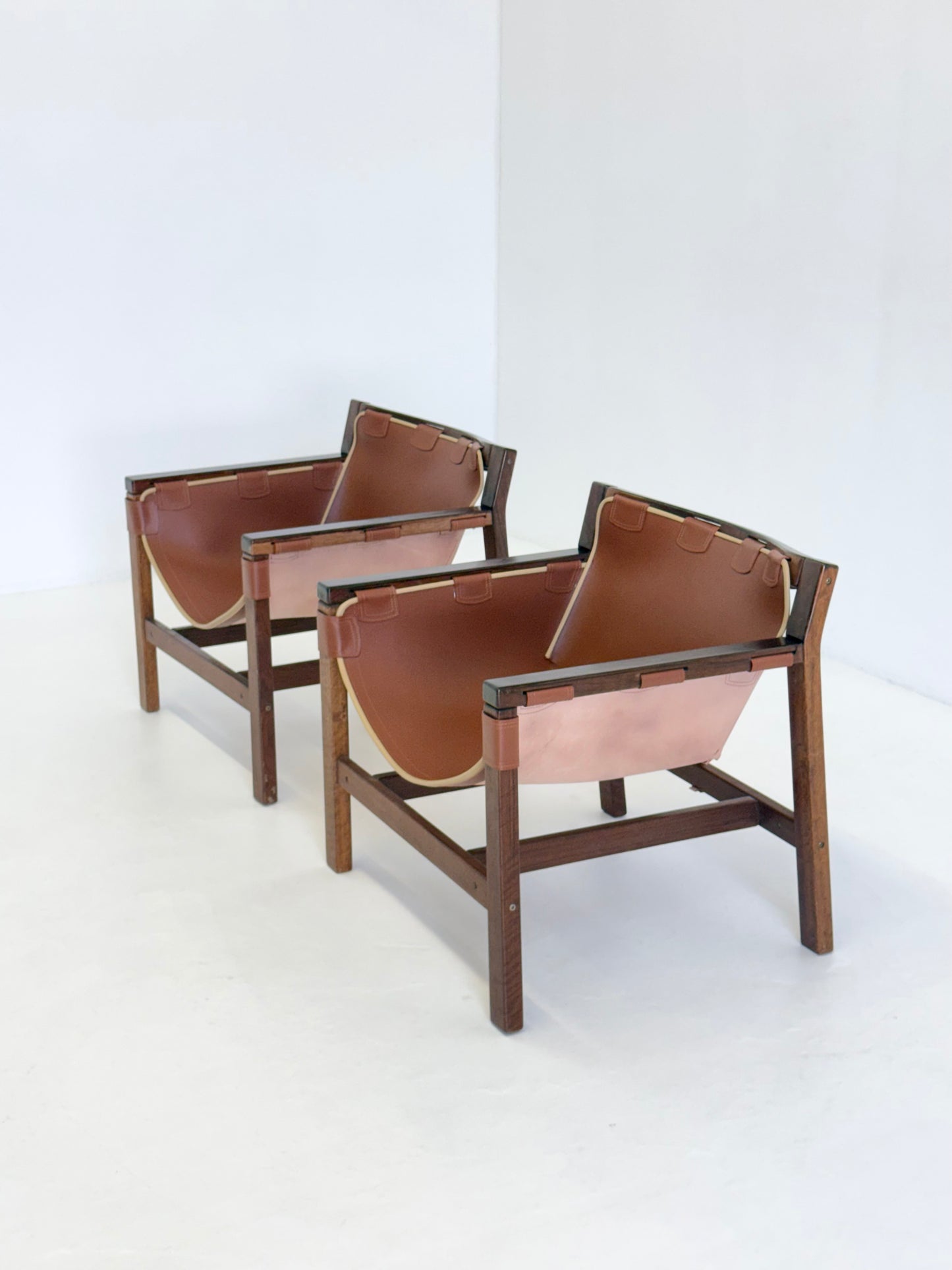 Safari Lounge Chairs van Carlo Hauner voor Forma