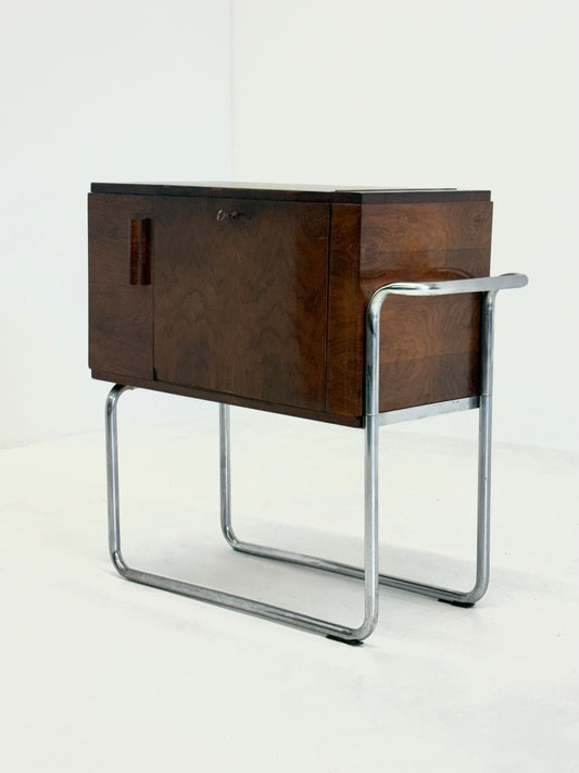 Italiaanse walnoot bar kast van Cova Milano