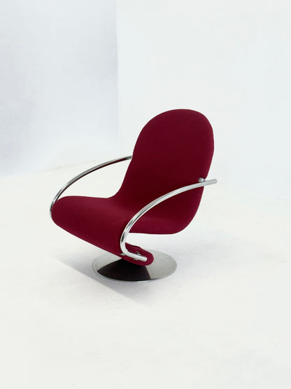 Verner Panton 123 fauteuil voor Fritz Hansen