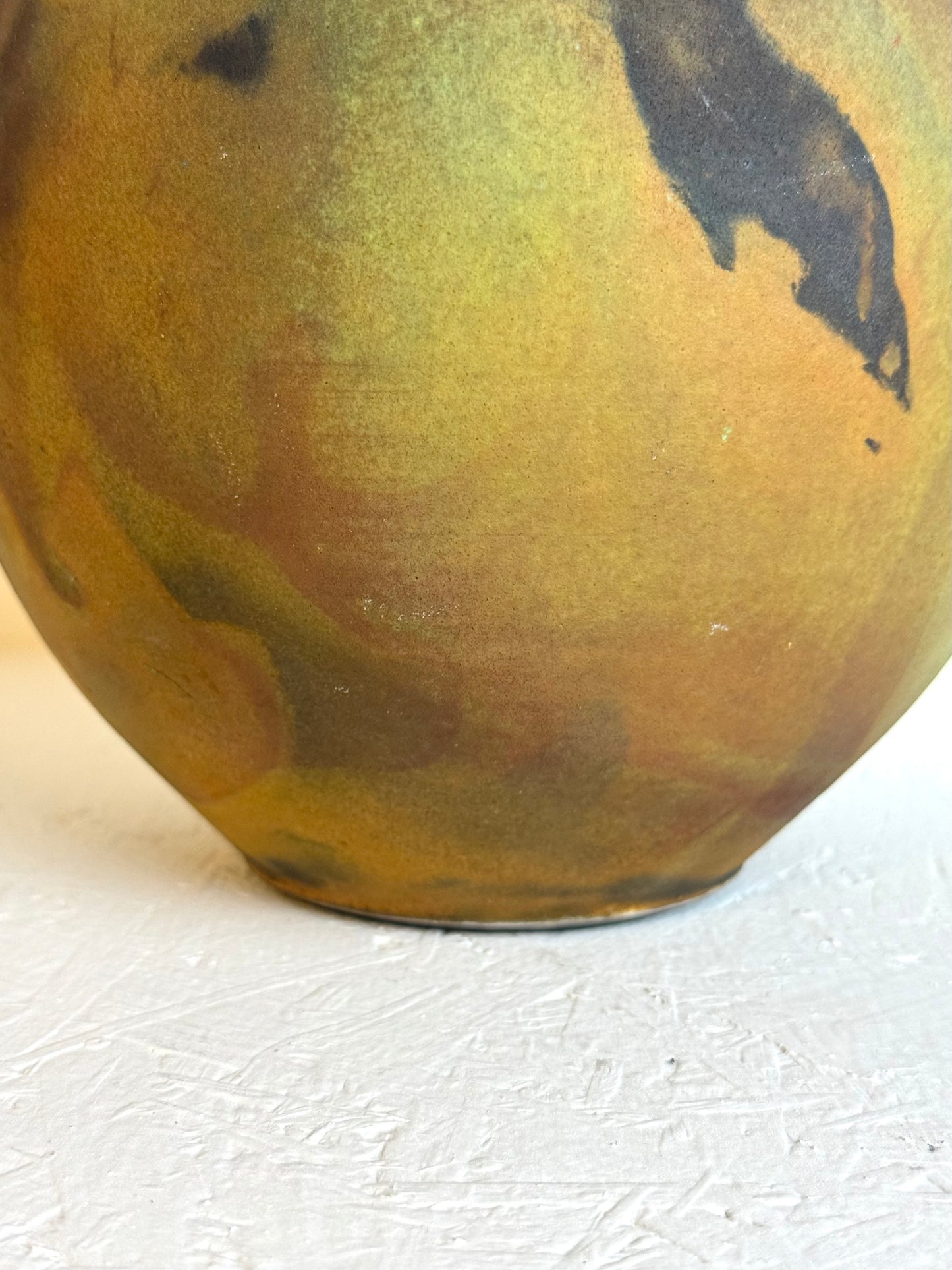 Vintage Japanse Aardewerk Vaas