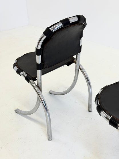 Set van 2 Medusa eetkamerstoelen van Studio Tetrarch voor Alberto Bazzani