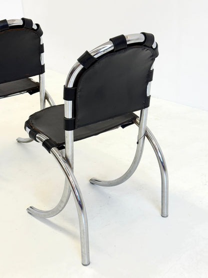 Set van 2 Medusa eetkamerstoelen van Studio Tetrarch voor Alberto Bazzani