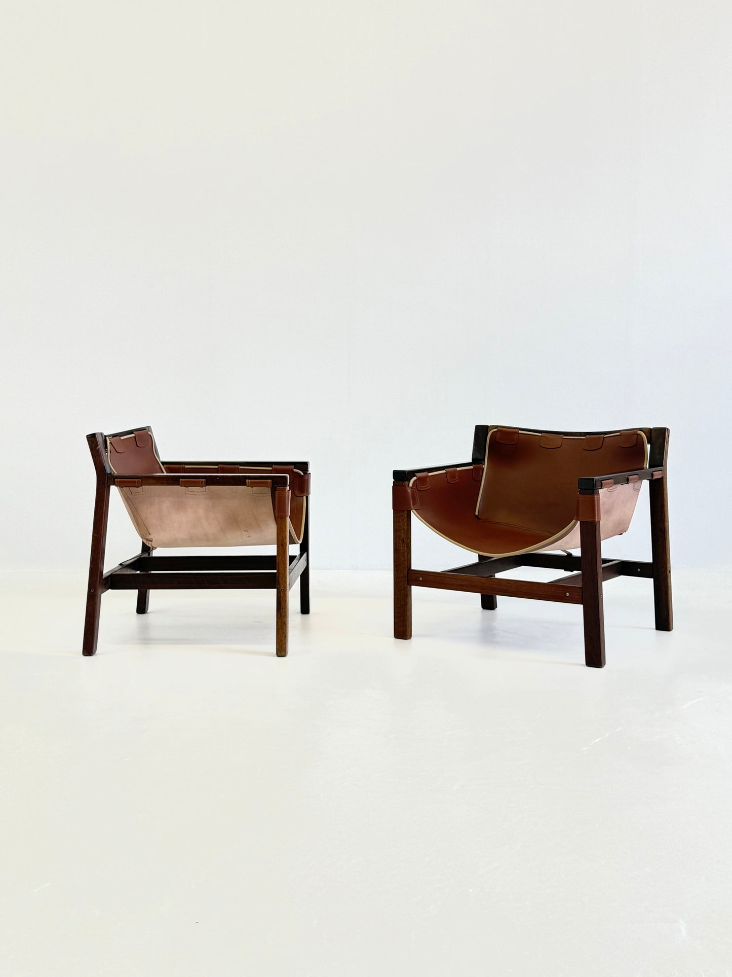 Safari Lounge Chairs van Carlo Hauner voor Forma