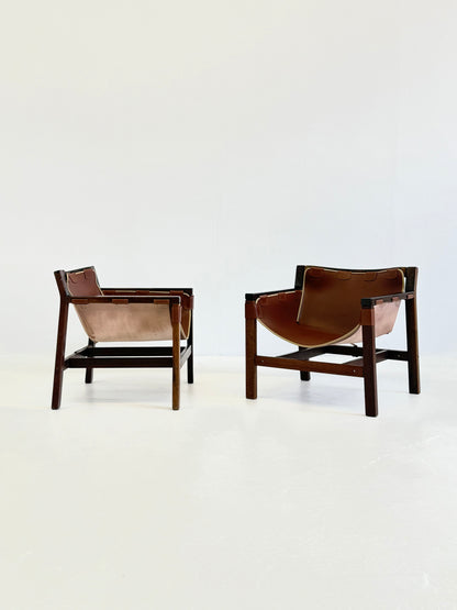 Safari Lounge Chairs van Carlo Hauner voor Forma
