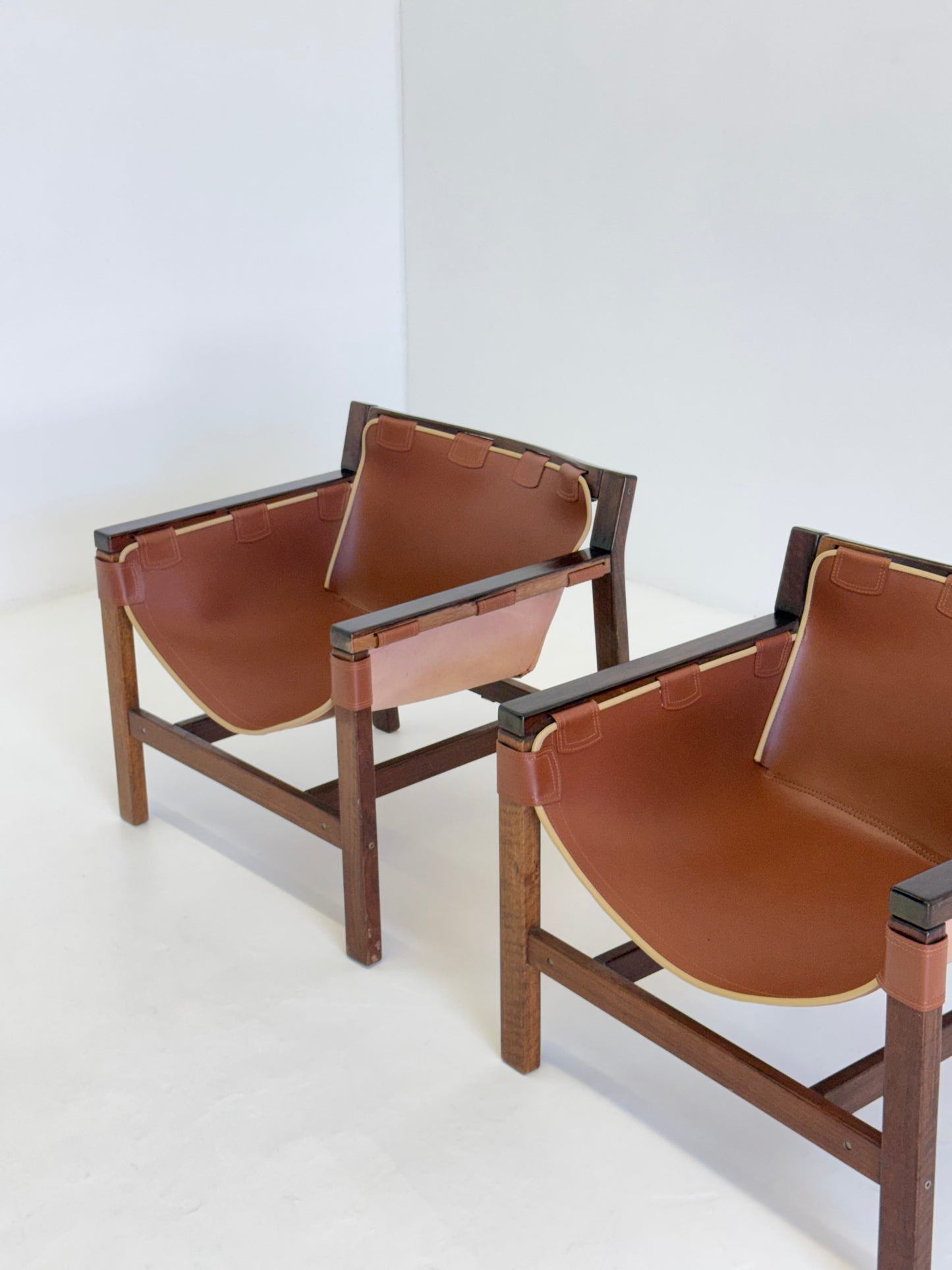 Safari Lounge Chairs van Carlo Hauner voor Forma