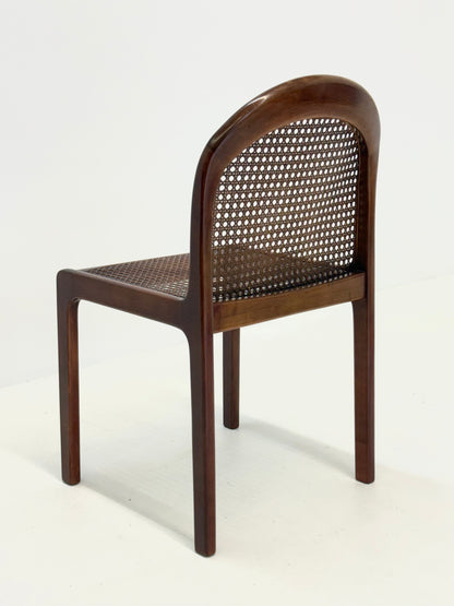 Set van vier Mid-Century eetkamerstoelen van Lübke