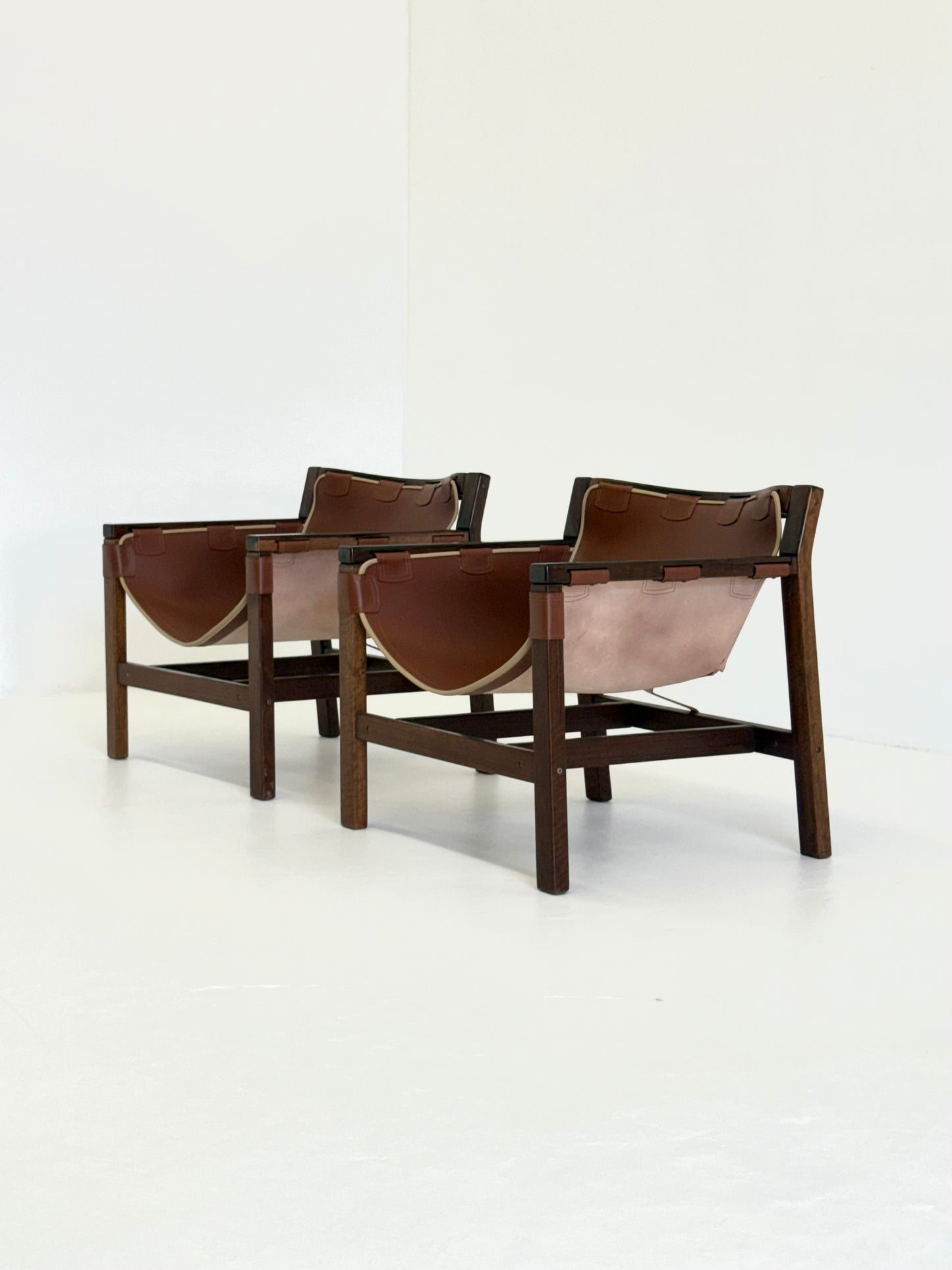 Safari Lounge Chairs van Carlo Hauner voor Forma