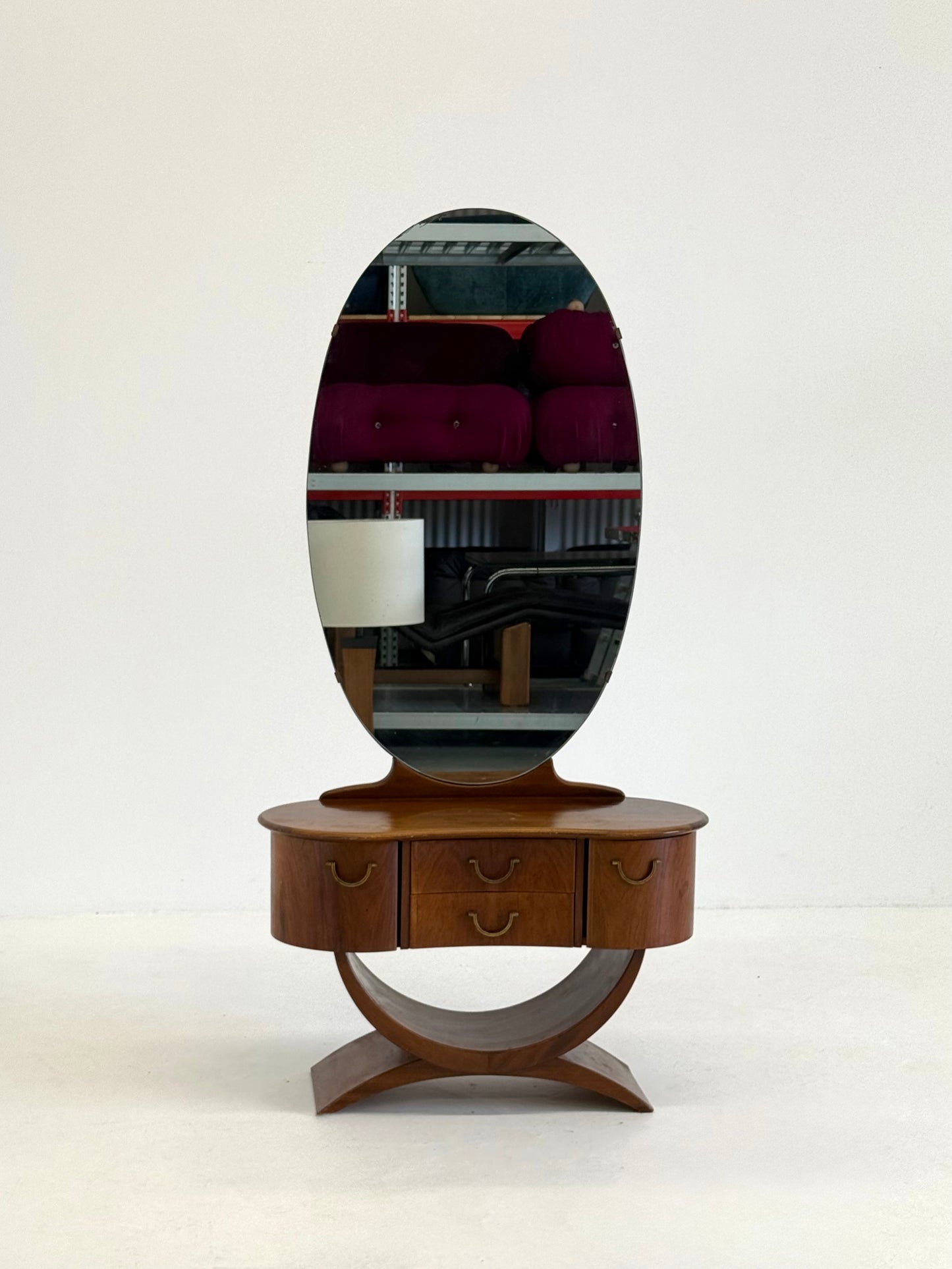 Art Deco Kaptafel van A A Patijn voor Zijlstra Joure uit de Jaren 30