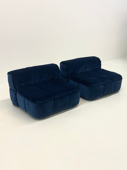 Strips sofa / fauteuils modules van Cini Boeri voor Arflex