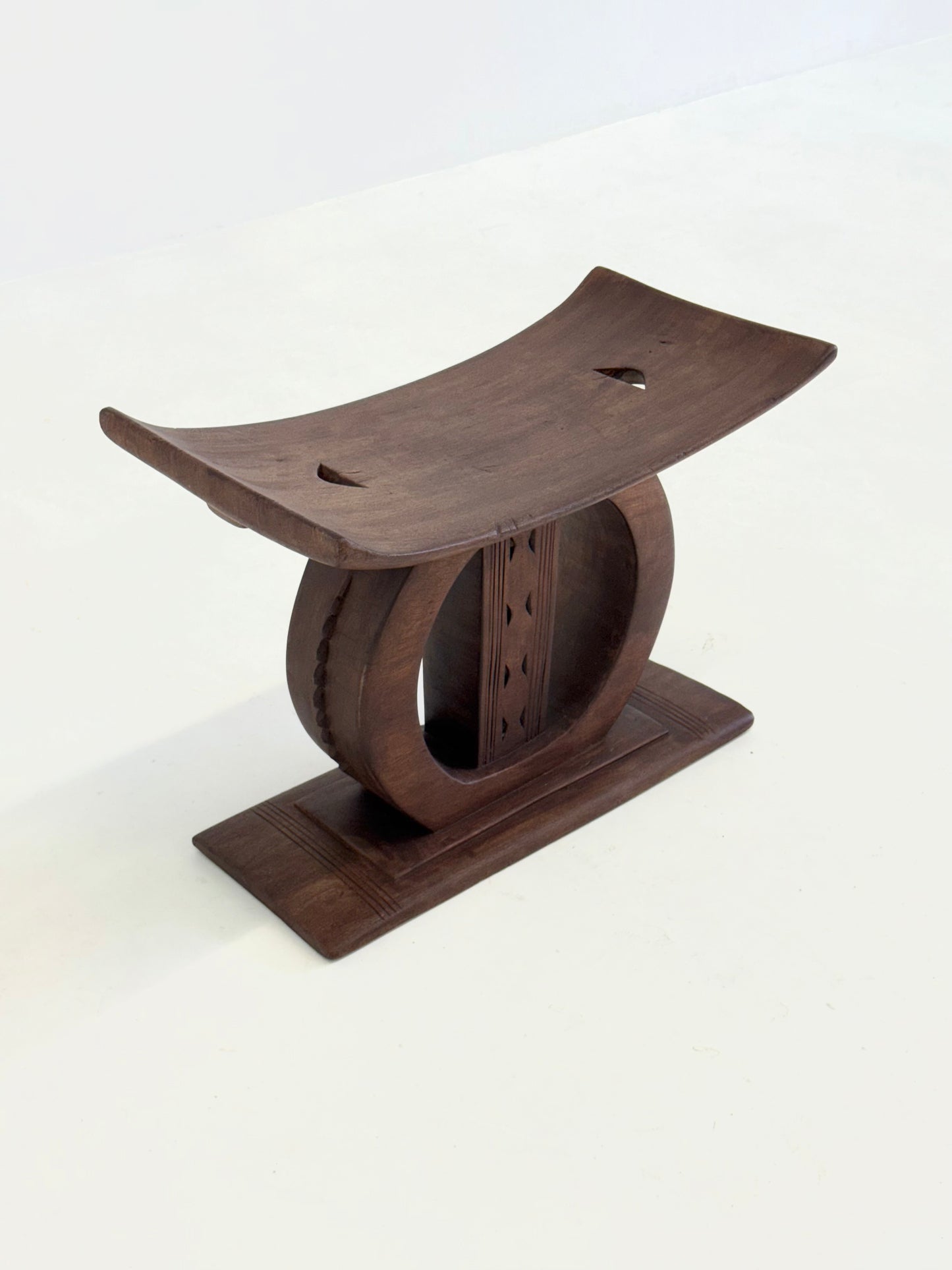 Ghanese Ahanti Afrikaans Houten Kruk