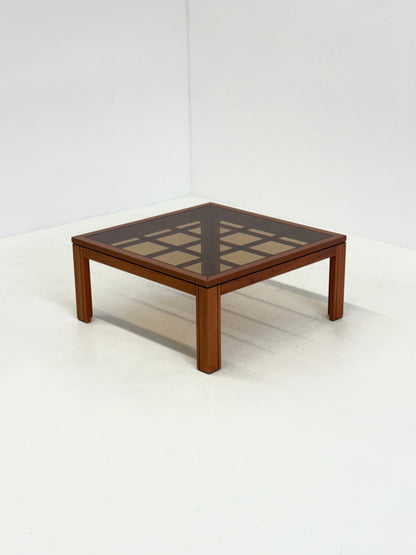 Brutalist Italiaanse salontafel van Caccia alla Volpe voor Linea Arredo