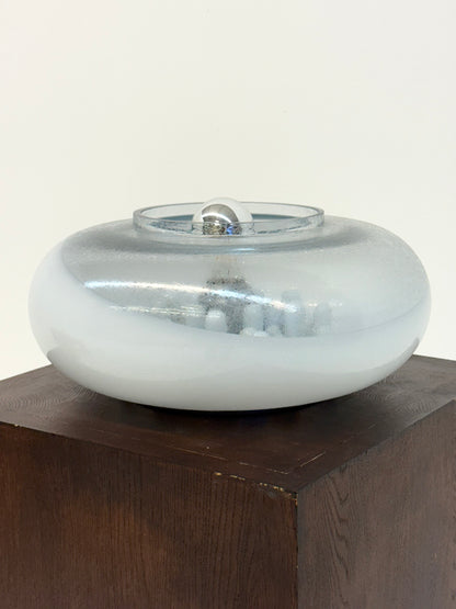 Italiaanse bolvormige space age Murano glazen lamp
